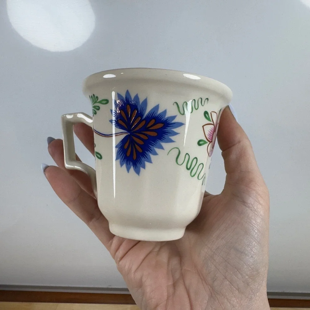 Simpsons Ltd England Greenfield Village Museum Collection Floral Tea Cup
